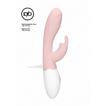 Rabbit Vibrator - Juicy - Pink