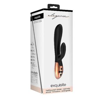 Heating G-Spot Vibrator - Exquisite - Black