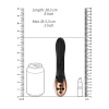 Heating Rabbit Vibrator - Opulent - Black