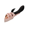 Heating Rabbit Vibrator - Opulent - Black