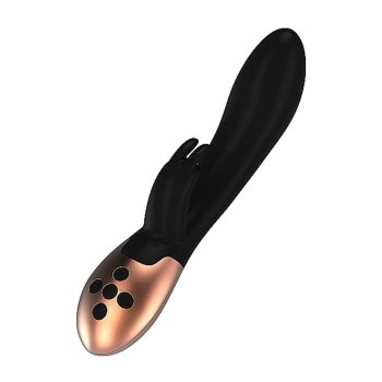 Heating Rabbit Vibrator - Opulent - Black