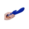 Heating Rabbit Vibrator - Opulent - Blue