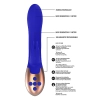 Heating Rabbit Vibrator - Opulent - Blue