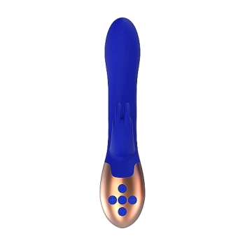 Heating Rabbit Vibrator - Opulent - Blue