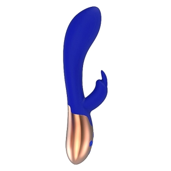 Heating Rabbit Vibrator - Opulent - Blue