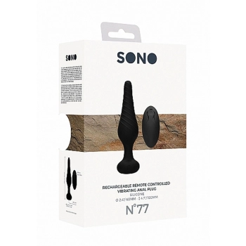 No. 77 - Remote Controlled Vibrating Anal Plug - Back