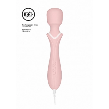 Loveline - Massage Wand - Jiggle - Pink