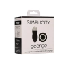 George - Rechargeable Remote Control Vibrating Egg - Black