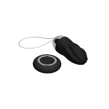 George - Rechargeable Remote Control Vibrating Egg - Black