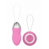 George - Rechargeable Remote Control Vibrating Egg - Pink