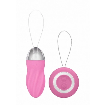 George - Rechargeable Remote Control Vibrating Egg - Pink