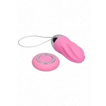 George - Rechargeable Remote Control Vibrating Egg - Pink