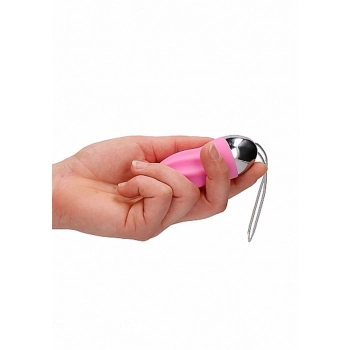 George - Rechargeable Remote Control Vibrating Egg - Pink