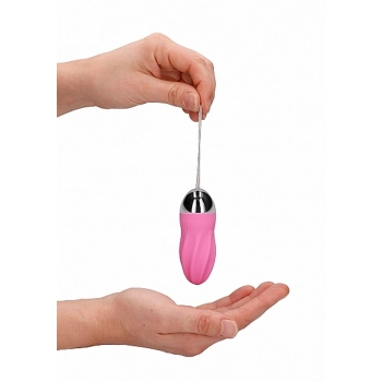 George - Rechargeable Remote Control Vibrating Egg - Pink