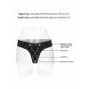 Double Penetration Harness - Black