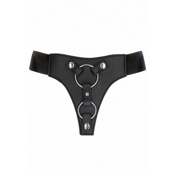 Double Penetration Harness - Black