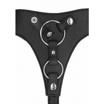 Double Penetration Harness - Black