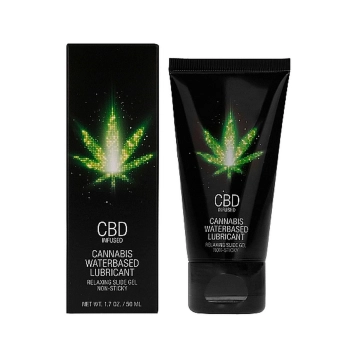 CBD Cannabis Waterbased Lubricant - 50 ml