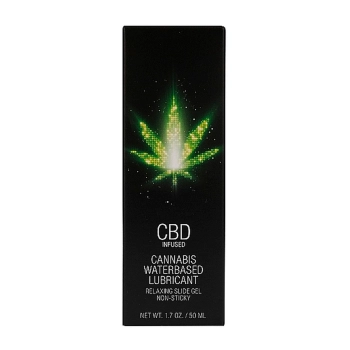 CBD Cannabis Waterbased Lubricant - 50 ml