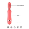 Silicone Massage Wand - Pink