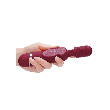 Silicone Massage Wand - Red