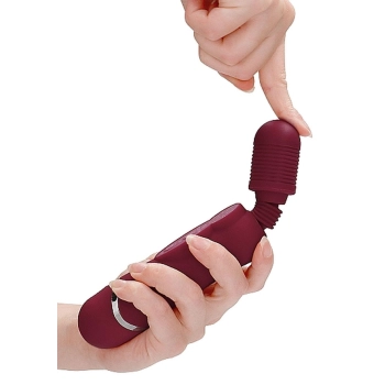 Silicone Massage Wand - Red