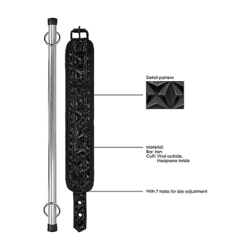 Luxury Spreader Bar - Black