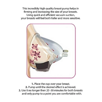 Breast Pump Set Medium - Rose Gold