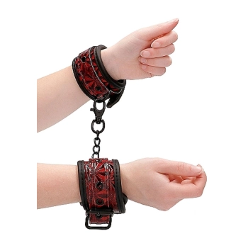 Luxury Hand Cuffs - Burgundy