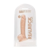 Realistyczne dildo żylaste z mocną przyssawką 18cm