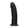 Zagięte silikonowe dildo mocna przyssawka 15 cm