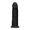 Zagięte silikonowe dildo mocna przyssawka 15 cm