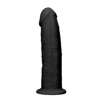 Zagięte silikonowe dildo mocna przyssawka 15 cm