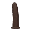 Silicone Dildo Without Balls - 15,3 cm - Brown