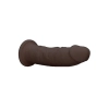 Silicone Dildo Without Balls - 15,3 cm - Brown