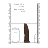 Silicone Dildo Without Balls - 15,3 cm - Brown