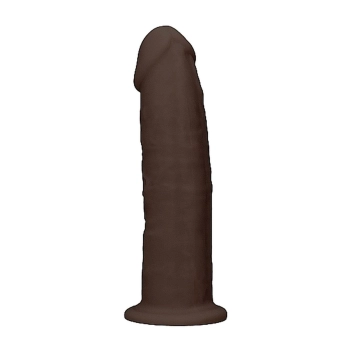 Silicone Dildo Without Balls - 15,3 cm - Brown