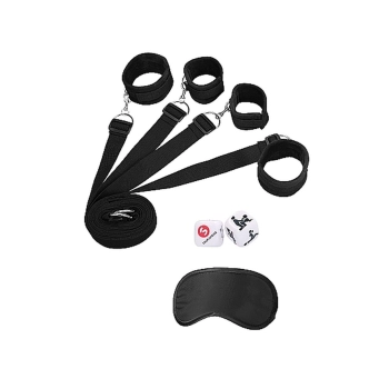 Bed Binding Restraint Kit - Black