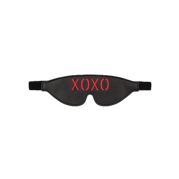 Ouch! Blindfold - XOXO - Black