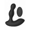 Remote Controlled E-Stim & Vibrating Prostate Massager - Black