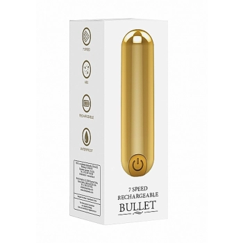 10 Speed Rechargeable Bullet - Gold