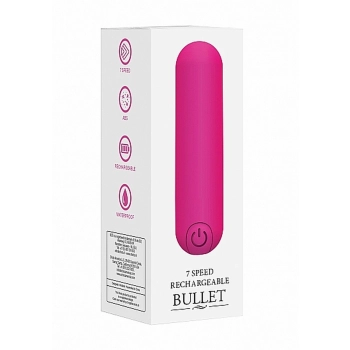 10 Speed Rechargeable Bullet - Pink