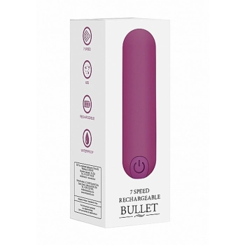 10 Speed Rechargeable Bullet - Purple