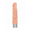 7" / 17 cm Realistic Vibrating Dildo - Flesh