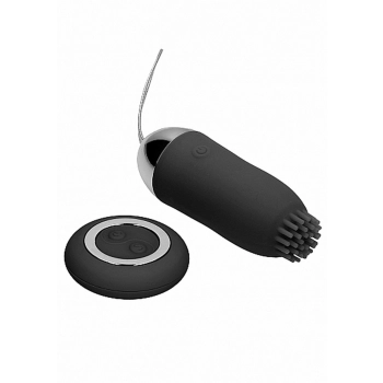 Jayden - Dual Rechargeable Vibrating Remote Toy - Black