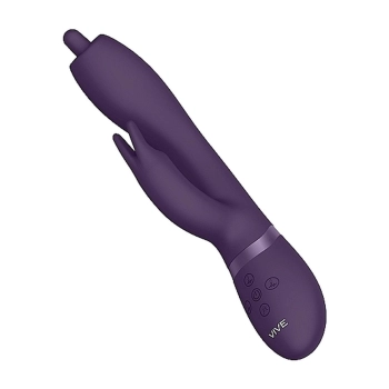 Wibrator Nilo - Pinpoint Rotating G-spot Rabbit - Purple