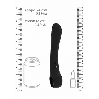 Ombra - Bendable Vibrator Punkt G - Black