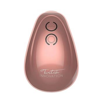 Ssący wibrujący stymulator łechtaczki Innovation Twitch różowy USB