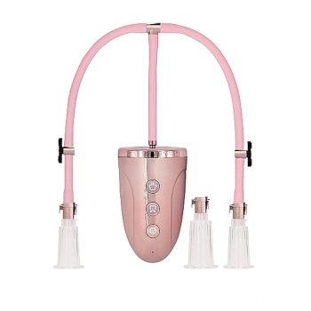 Automatic Rechargeable Clitoral & Nipple Pump Set - Medium - Pin