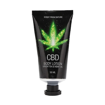 CBD - Bath and Shower - Luxe Travel set - Green Tea Hemp Oil